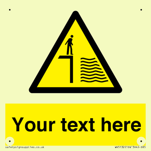 Custom Deep Water Sign